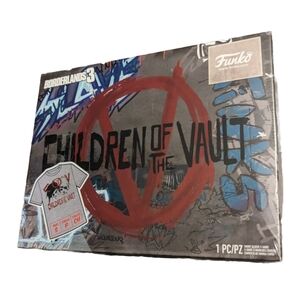 Funko Borderlands 3 Calypso Twins Children of the Vault Gray Videogame T-Shirt